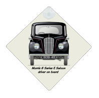 Morris 8 Series E 2dr Saloon 1939-48 Car Window Hanging Sign